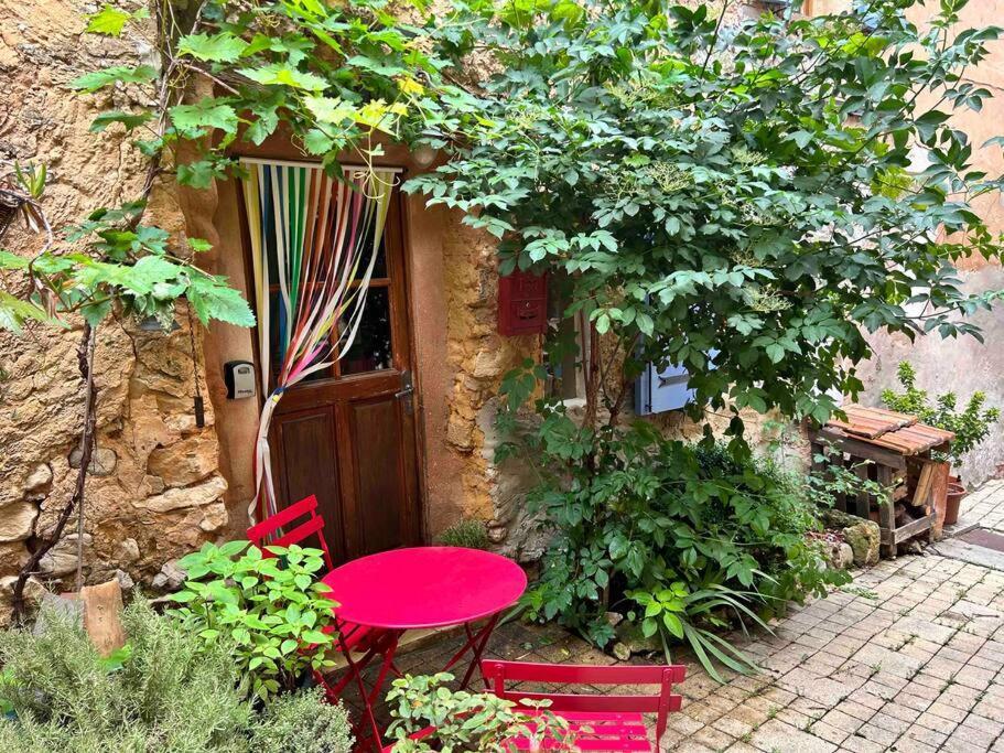 Maisonnette Au Pied Du Mont Ventoux Ste Colombe Bédoin Exteriér fotografie